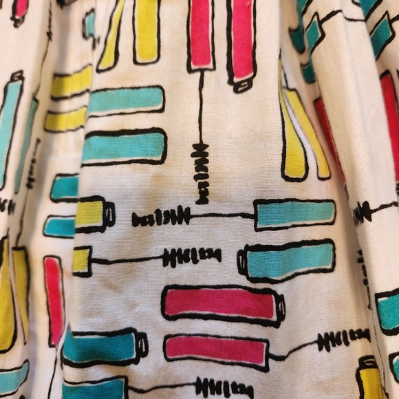 Bernie Dexter Mascara Print Dress - Picture 3 of 3